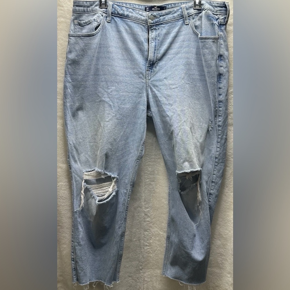 Women’s Hollister Ultra High-Rise Vintage Straight Leg Jeans Size 21 R